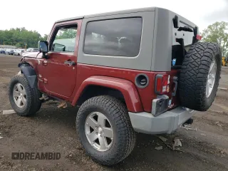 2008 Jeep Wrangler Sahara with VIN 1J4FA54178L566037, listed as a Copart auction lot 61439685 with 115,812 mi miles and Salvage title. Bid and sale history available at DreamBid. Image 2.