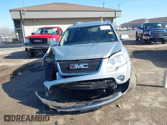 2010 GMC Acadia SLT1 with VIN 1GKLVMED7AJ110609, listed as a IAAI auction lot 41757995 with 183,690 mi miles. Bid and sale history available at carsss.com. Image 12.