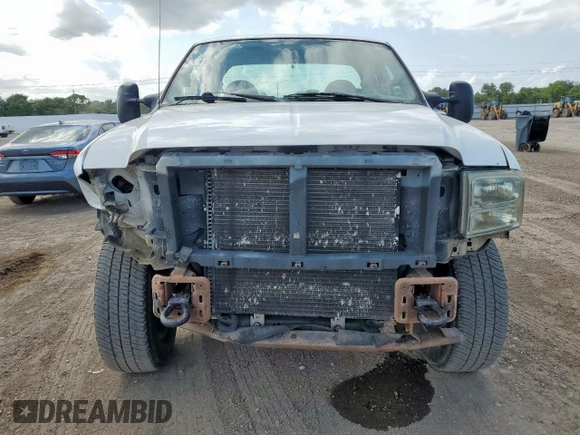 2006 Ford F-250 XL with VIN 1FTSX21P46EC69707, listed as a Copart auction lot 60047965 with Not provided miles and Salvage title. Bid and sale history available at DreamBid. Image 5.