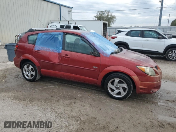 2004 Pontiac Vibe with VIN 5Y2SL628X4Z460435, listed as a Copart auction lot 76310784 with 205,260 mi miles and Salvage Title. Bid and sale history available at carsss.com. Image 4.