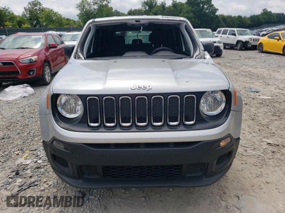 2018 Jeep Renegade Sport with VIN ZACCJBABXJPJ42855, listed as a Copart auction lot 61055385 with 121,046 mi miles and Clean title. Bid and sale history available at DreamBid. Image 5.