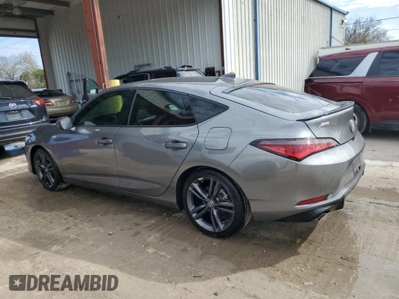 2024 Acura Integra w/A-Spec Package z VIN 19UDE4H39RA002377, wystawiony jako Copart lot #42515054 z przebiegiem 3565 mil mil oraz Szkody całkowita. Historia ofert i sprzedaży dostępna na DreamBid. Obrazek 2.