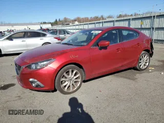 2015 Mazda 3 S Touring with VIN JM1BM1V31F1265180, listed as a Copart auction lot 78987154 with 99,208 mi miles and Salvage Title. Bid and sale history available at DreamBid. Image 1.