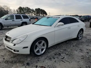 2007 Mercedes-Benz CLS-Class 5.5L with VIN WDDDJ72X17A095468, listed as a Copart auction lot 86872834 with 98,187 mi miles and Salvage Title. Bid and sale history available at carsss.com. Image 1.