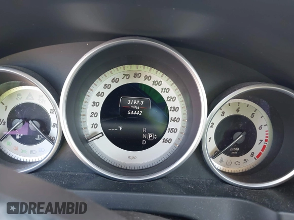 2016 Mercedes-Benz E 400 with VIN WDDKK6FF6GF327078, listed as a IAAI auction lot 41703023 with 54,442 mi miles and . Bid and sale history available at carsss.com. Image 7.