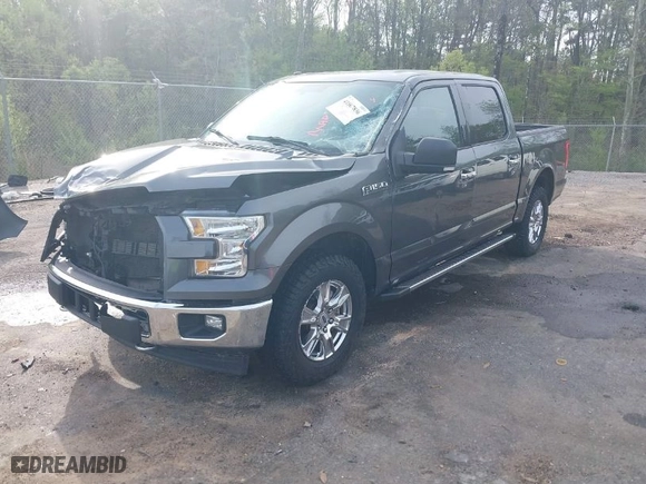 2017 Ford F-150 XL with VIN 1FTEW1EF5HFB81046, listed as a IAAI auction lot 41867836 with 117,896 mi miles. Bid and sale history available at carsss.com. Image 2.