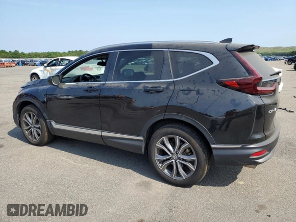 2021 Honda CR-V with VIN NY76931, listed as a Copart auction lot 53427064 with 17,821 mi miles and Salvage title. Bid and sale history available at DreamBid. Image 2.