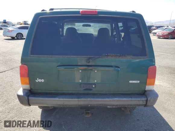 2001 Jeep Cherokee Sport with VIN 1J4FF48S91L610463, listed as a Copart auction lot 59601495 with Not provided miles and Salvage title. Bid and sale history available at DreamBid. Image 6.