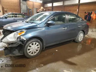 2016 Nissan Versa SV z VIN 3N1CN7AP9GL850471, wystawiony jako Copart lot #58601075 z przebiegiem 73 150 mil mil oraz Szkoda całkowita • Salvage title. Historia ofert i sprzedaży dostępna na DreamBid. Obrazek 1.