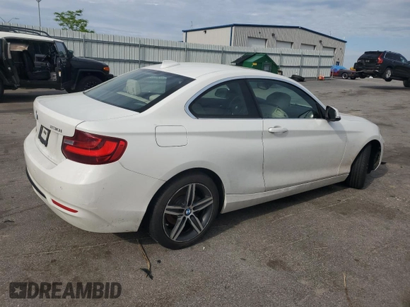 2017 BMW 2 Series 230i xDrive with VIN WBA2H9C38HV986921, listed as a Copart auction lot 56912314 with 80,226 mi miles and Salvage Title. Bid and sale history available at carsss.com. Image 3.