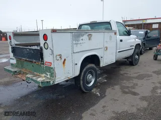 2002 Dodge Ram 2500 with VIN 3B7KF26Z02M251884, listed as a IAAI auction lot 41587095 with 1 mi miles. Bid and sale history available at carsss.com. Image 4.