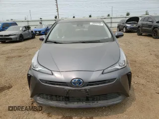 2021 Toyota Prius L Eco with VIN JTDKAMFU1M3148685, listed as a Copart auction lot 59094755 with 54,465 mi miles and Salvage title. Bid and sale history available at DreamBid. Image 5.