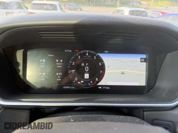 2020 Land Rover Range Rover Sport SE with VIN SALWG2SU4LA728803, listed as a Copart auction lot 65455775 with 59,701 mi miles and Clean title. Bid and sale history available at DreamBid. Image 8.