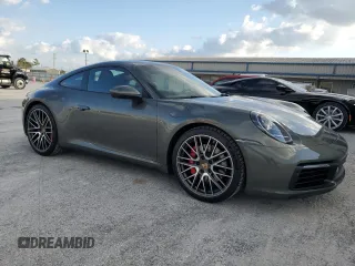 2024 Porsche 911 Carrera S with VIN WP0AB2A94RS219603, listed as a Copart auction lot 82570584 with 3,413 mi miles and Salvage Title. Bid and sale history available at carsss.com. Image 4.