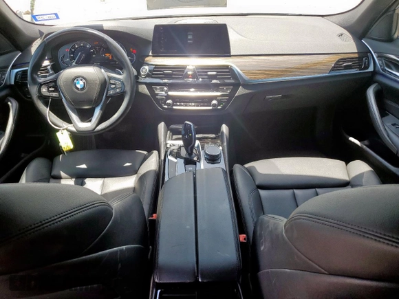 2018 BMW 5 Series 530i with VIN WBAJA5C55JG899661, listed as a Copart auction lot 58302215 with 62,112 mi miles and Salvage title. Bid and sale history available at DreamBid. Image 8.