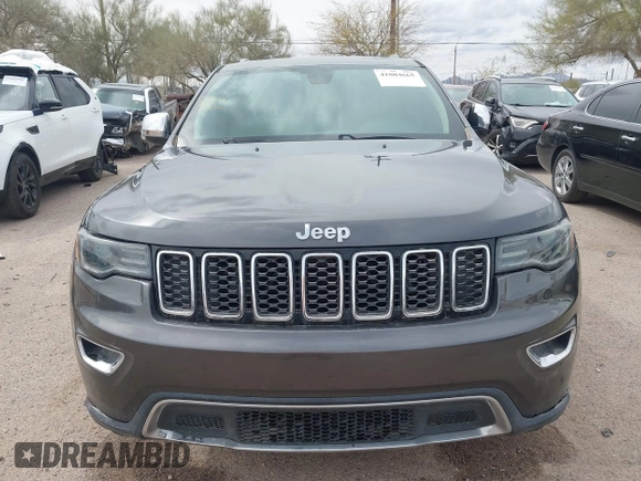 2017 Jeep Grand Cherokee Limited with VIN 1C4RJEBG4HC838019, listed as a IAAI auction lot 41804665 with 135,980 mi miles. Bid and sale history available at carsss.com. Image 12.