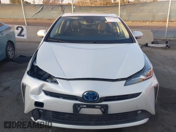 2022 Toyota Prius L Eco with VIN JTDKAMFU1N3181302, listed as a IAAI auction lot 41412650 with 92,397 mi miles and . Bid and sale history available at DreamBid. Image 13.