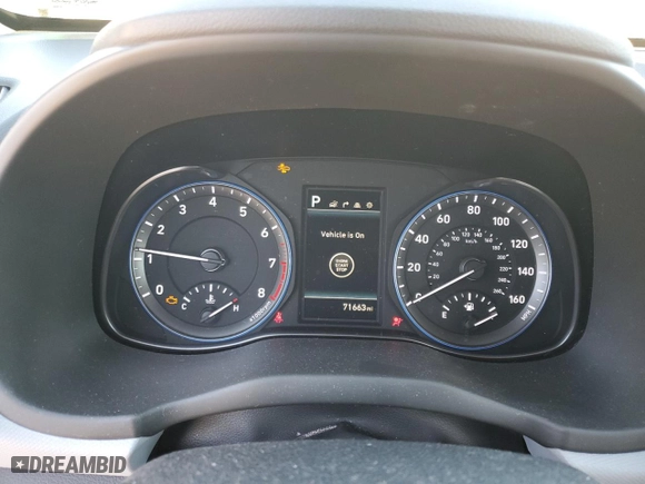 2019 Hyundai Kona Ultimate with VIN KM8K53A5XKU196588, listed as a Copart auction lot 88457605 with 71,663 mi miles and Salvage Title. Bid and sale history available at carsss.com. Image 9.