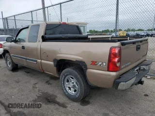 2003 Chevrolet Silverado 1500 with VIN 1GCEK19V83Z237517, listed as a Copart auction lot 56306535 with 143,746 mi miles and Salvage Title. Bid and sale history available at DreamBid. Image 2.