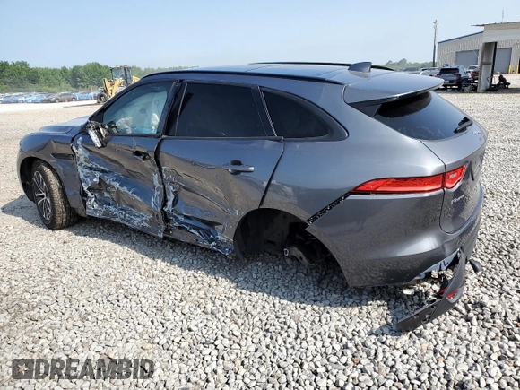 2017 Jaguar F-Pace 35t Premium with VIN SADCJ2BV0HA894638, listed as a Copart auction lot 58752885 with 77,299 mi miles and Salvage title. Bid and sale history available at DreamBid. Image 2.