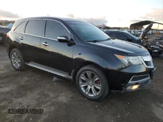 2010 Acura MDX Advance with VIN 2HNYD2H53AH526553, listed as a Copart auction lot 80163964 with 219,508 mi miles and Clean Title. Bid and sale history available at DreamBid. Image 4.