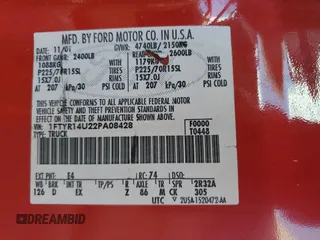 2002 Ford Ranger XL с VIN 1FTYR14U22PA08428, выставлен на аукционе Copart как лот 56861865 с пробегом 162 449 миль миль и Списание • Salvage title. История ставок и продаж доступна на DreamBid. Изображение 12.