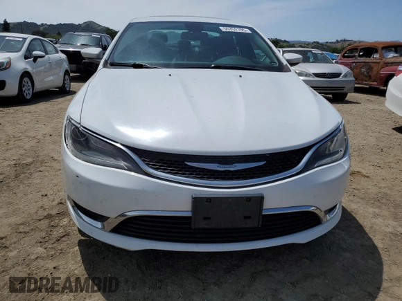 2015 Chrysler 200 Limited with VIN 1C3CCCAB7FN655195, listed as a Copart auction lot 55352195 with 147,546 mi miles and Clean Title. Bid and sale history available at carsss.com. Image 5.