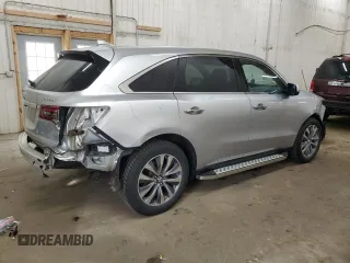 2014 Acura MDX Tech Pkg with VIN 5FRYD4H46EB015910, listed as a Copart auction lot 54511985 with 97,707 mi miles and Salvage Title. Bid and sale history available at carsss.com. Image 3.