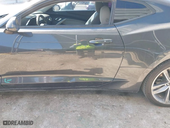 2018 Chevrolet Camaro 1LT with VIN 1G1FB1RS8J0163715, listed as a IAAI auction lot 41488054 with NaN miles. Bid and sale history available at carsss.com. Image 15.