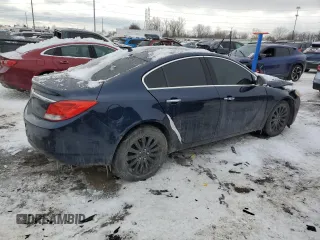 2012 Buick Regal Turbo Premium 1 with VIN 2G4GS5EV2C9160090, listed as a Copart auction lot 45471415 with 160,686 mi miles and Clean title. Bid and sale history available at DreamBid. Image 3.