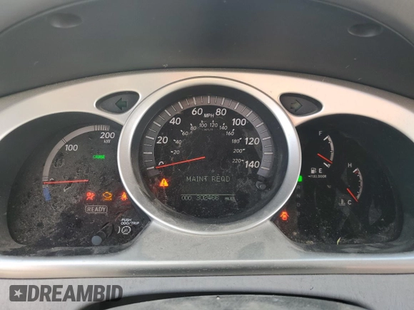 2006 Toyota Highlander Hybrid with VIN JTEDW21A660001614, listed as a Copart auction lot 71532244 with 302,466 mi miles and Salvage Title. Bid and sale history available at carsss.com. Image 9.