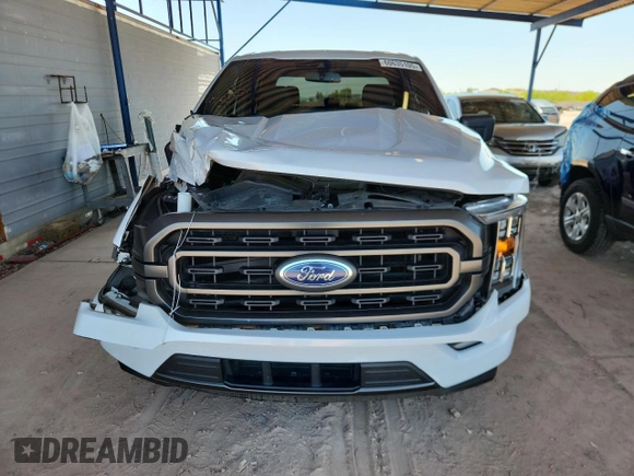 2021 Ford F-150 XL with VIN 1FTEW1C83MKD01786, listed as a Copart auction lot 60635105 with 93,861 mi miles and Salvage title. Bid and sale history available at DreamBid. Image 5.