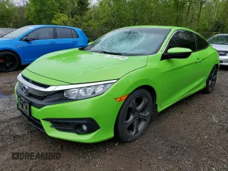 2016 Honda Civic EX-T z VIN 2HGFC3B30GH426885, wystawiony jako Copart lot #58224195 z przebiegiem 90 068 mil mil oraz Czysty tytuł • Clean title. Historia ofert i sprzedaży dostępna na DreamBid. Obrazek 1.