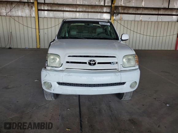 2006 Toyota Tundra Limited with VIN 5TBET38116S505300, listed as a Copart auction lot 60232525 with 275,535 mi miles and Salvage title. Bid and sale history available at DreamBid. Image 5.