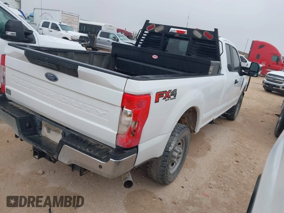 2022 Ford F-250 XL with VIN 1FT7X2BN4NED45623, listed as a IAAI auction lot 41938836 with 133,802 mi miles and . Bid and sale history available at DreamBid. Image 4.