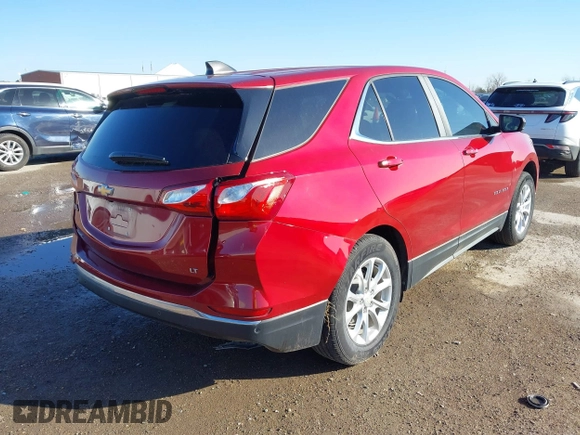 2021 Chevrolet Equinox LT with VIN 2GNAXKEV0M6135676, listed as a IAAI auction lot 41718035 with 30,951 mi miles. Bid and sale history available at carsss.com. Image 4.
