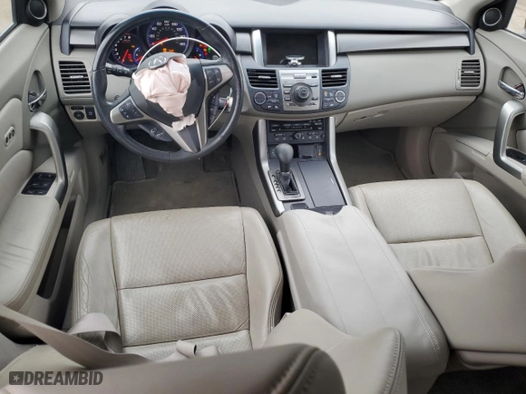 2010 Acura RDX Tech Pkg with VIN 5J8TB2H52AA000565, listed as a Copart auction lot 43120135 with 135,203 mi miles and Salvage Title. Bid and sale history available at carsss.com. Image 8.