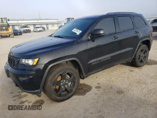 2018 Jeep Grand Cherokee Laredo E with VIN 1C4RJFAG9JC437188, listed as a Copart auction lot 42756475 with 116,044 mi miles and Salvage Title. Bid and sale history available at carsss.com. Image 1.