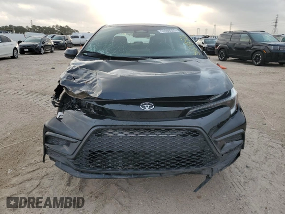 2024 Toyota Corolla XSE with VIN 5YFT4MCEXRP187024, listed as a Copart auction lot 51698325 with 57,561 mi miles and Salvage Title. Bid and sale history available at carsss.com. Image 5.