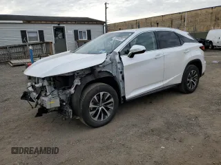 2020 Lexus RX with VIN 2T2HZMDA3LC221455, listed as a Copart auction lot 50994835 with 41,324 mi miles and Salvage Title. Bid and sale history available at carsss.com. Image 1.