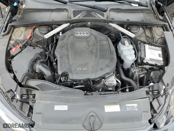 2020 Audi A4 Sedan Premium with VIN WAUGMAF43LN009282, listed as a Copart auction lot 42242395 with 58,990 mi miles and Salvage Title. Bid and sale history available at carsss.com. Image 11.