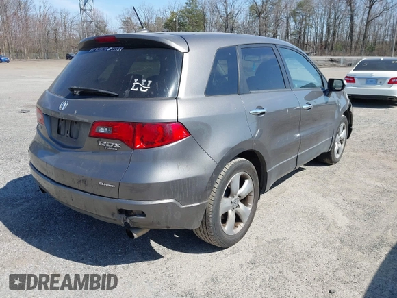2008 Acura RDX with VIN 5J8TB182X8A001330, listed as a IAAI auction lot 41714122 with 1 mi miles. Bid and sale history available at carsss.com. Image 4.