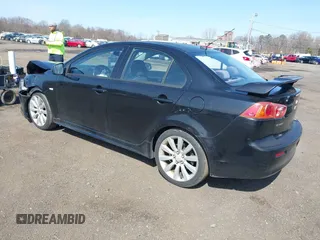 2008 Mitsubishi Lancer GTS with VIN JA3AU86U58U044273, listed as a IAAI auction lot 41946711 with 134,075 mi miles and . Bid and sale history available at carsss.com. Image 3.