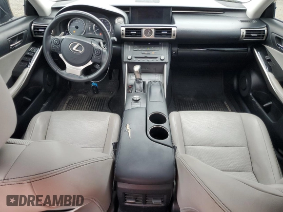 2015 Lexus IS 250 with VIN JTHBF1D24F5056803, listed as a Copart auction lot 56055405 with 104,803 mi miles and Clean title. Bid and sale history available at DreamBid. Image 8.