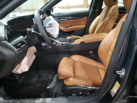 2025 Cadillac CT5 Sport with VIN 1G6DU5RK9S0113510, listed as a Copart auction lot 41773495 with 1,019 mi miles and Salvage Title. Bid and sale history available at DreamBid. Image 7.