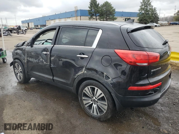 2016 Kia Sportage EX z VIN KNDPCCAC8G7803558, wystawiony jako Copart lot #80878474 z przebiegiem 228 876 mil mil oraz Czysty tytuł • Clean title. Historia ofert i sprzedaży dostępna na DreamBid. Obrazek 2.