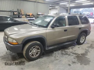 2003 Dodge Durango Sport with VIN 1D4HS38N43F585037, listed as a Copart auction lot 52493575 with 179,824 mi miles and Salvage title. Bid and sale history available at DreamBid. Image 1.