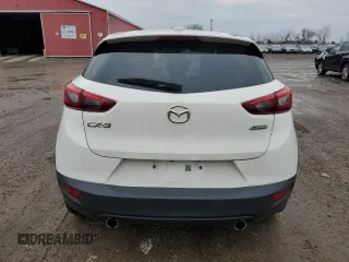2017 Mazda CX-3 Sport with VIN JM1DKDB71H0156492, listed as a Copart auction lot 85139174 with 155,447 mi miles and Salvage Title. Bid and sale history available at carsss.com. Image 6.