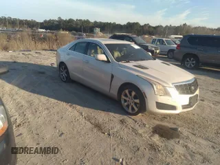 2013 Cadillac ATS Luxury with VIN 1G6AH5R31D0121510, listed as a IAAI auction lot 41652036 with 155,104 mi miles. Bid and sale history available at carsss.com. Image 1.