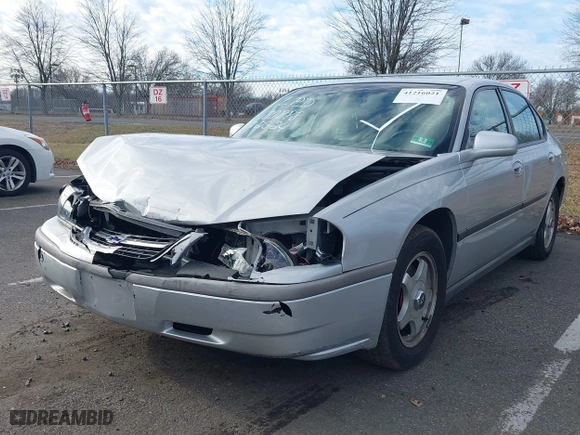 2003 Chevrolet Impala with VIN 2G1WF52E639136361, listed as a IAAI auction lot 41216021 with 135,055 mi miles. Bid and sale history available at carsss.com. Image 17.